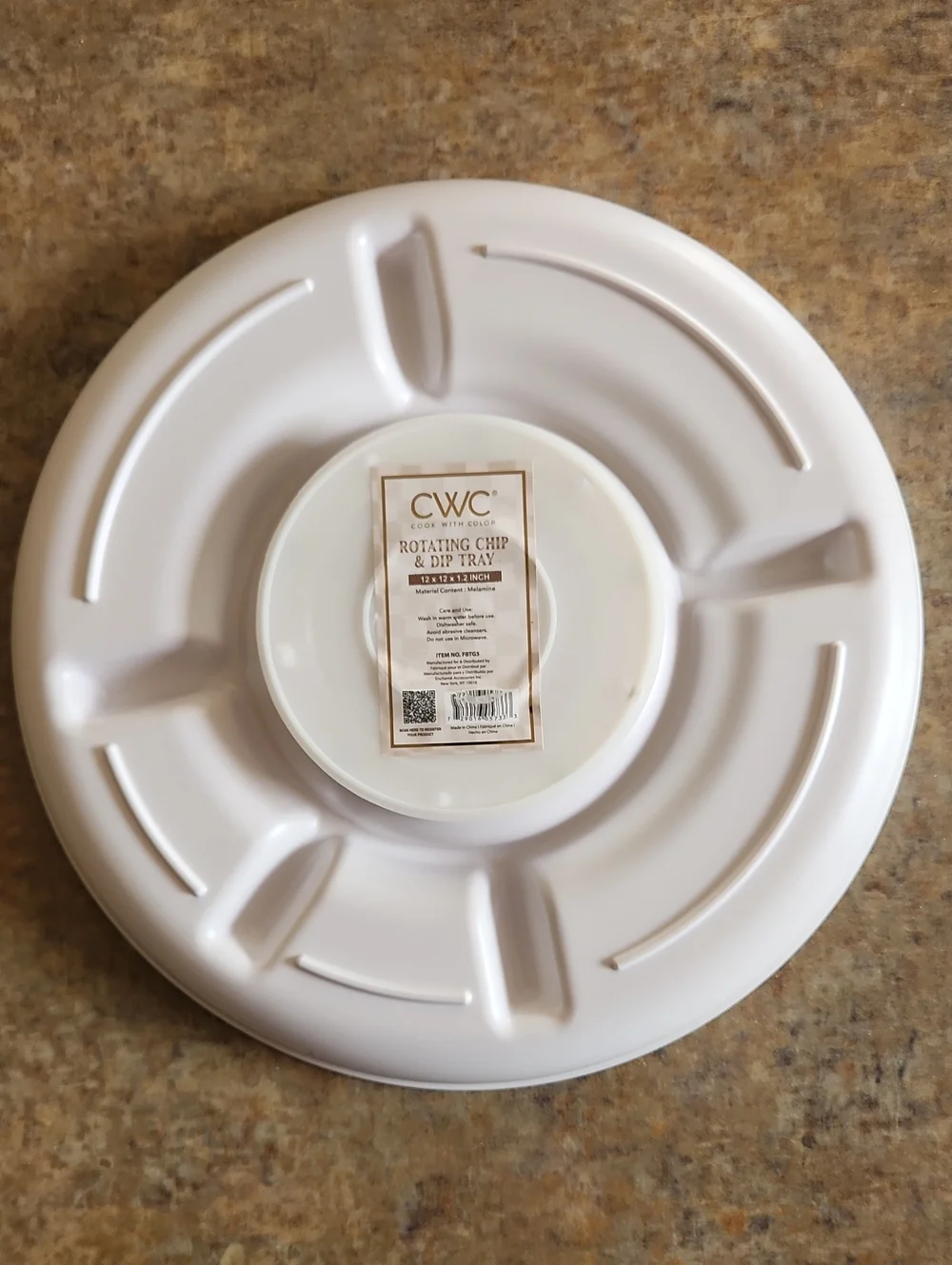 Rotating Taco Topping Tray